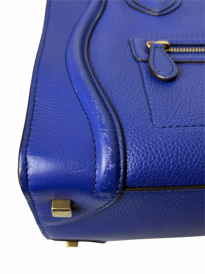 Celine Medium Phantom Leather Luggage Tote Purse