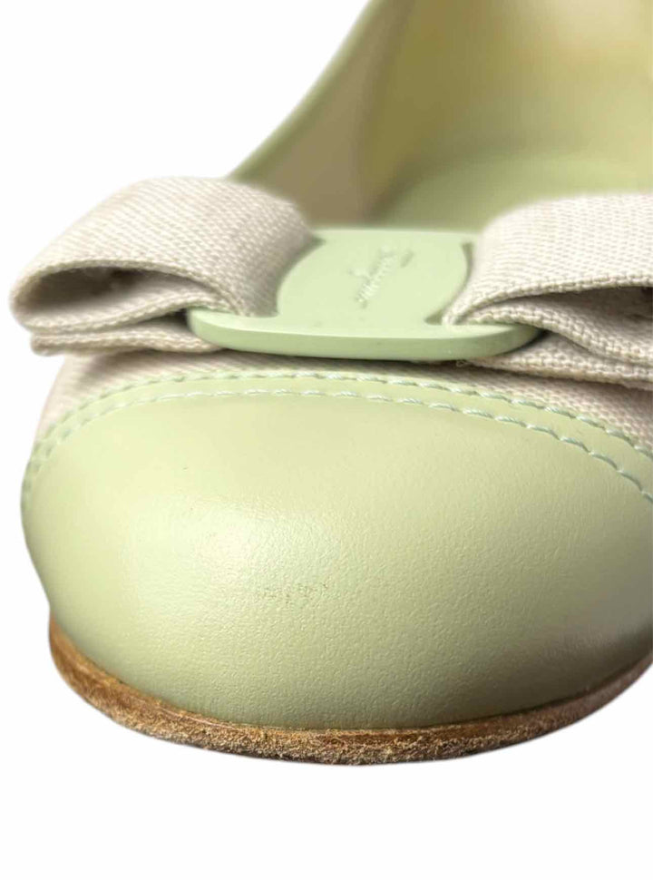 Ferragamo Size 8 Damen Ballerina  Flats
