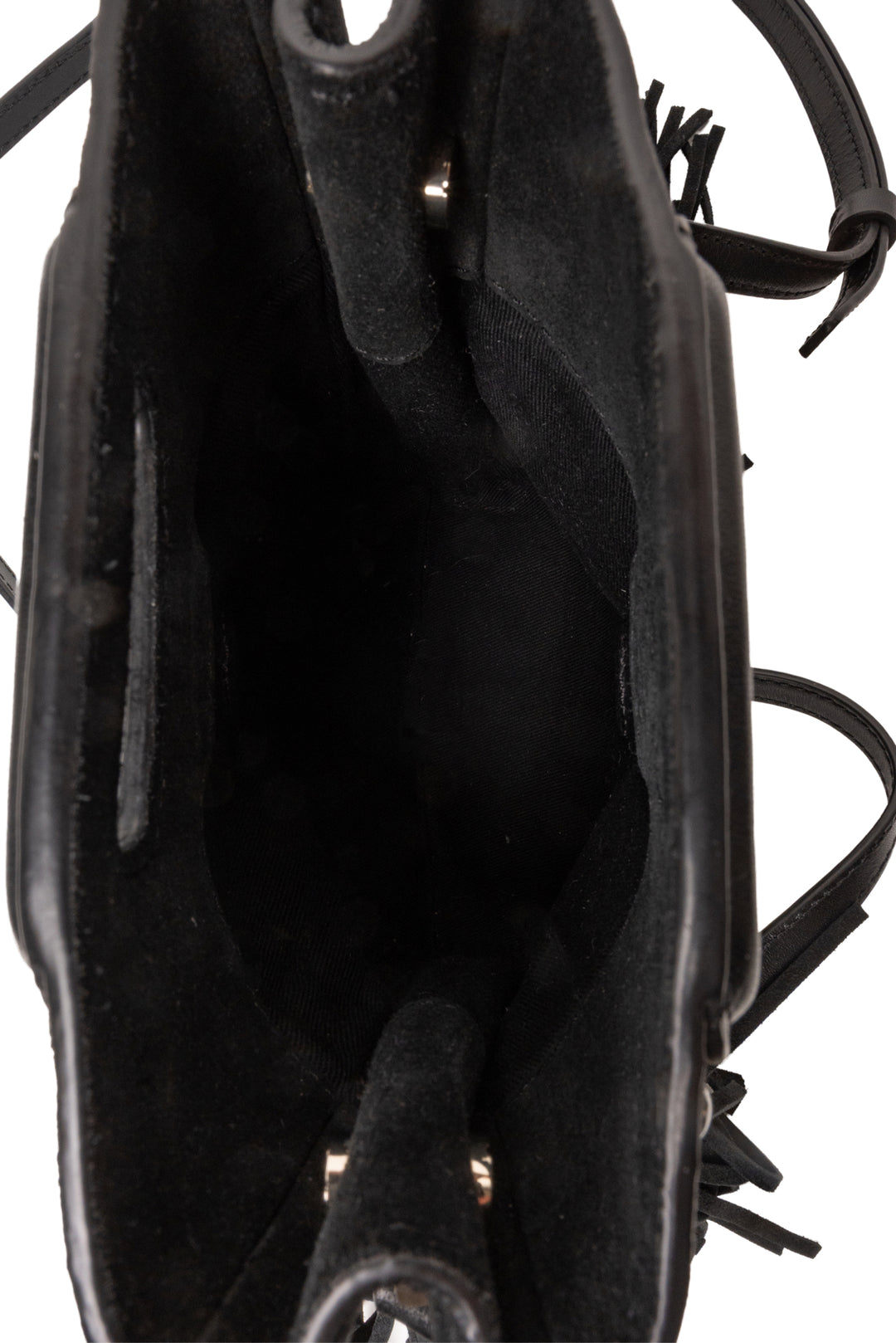 maje Fringe Crossbody