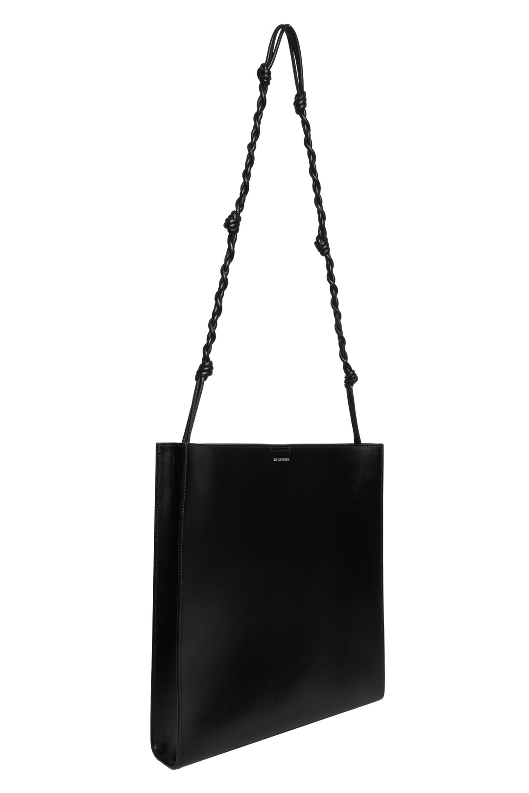 Jil Sander Tangle Leather Shoulder Bag