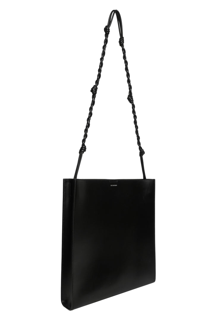 Jil Sander Tangle Leather Shoulder Bag