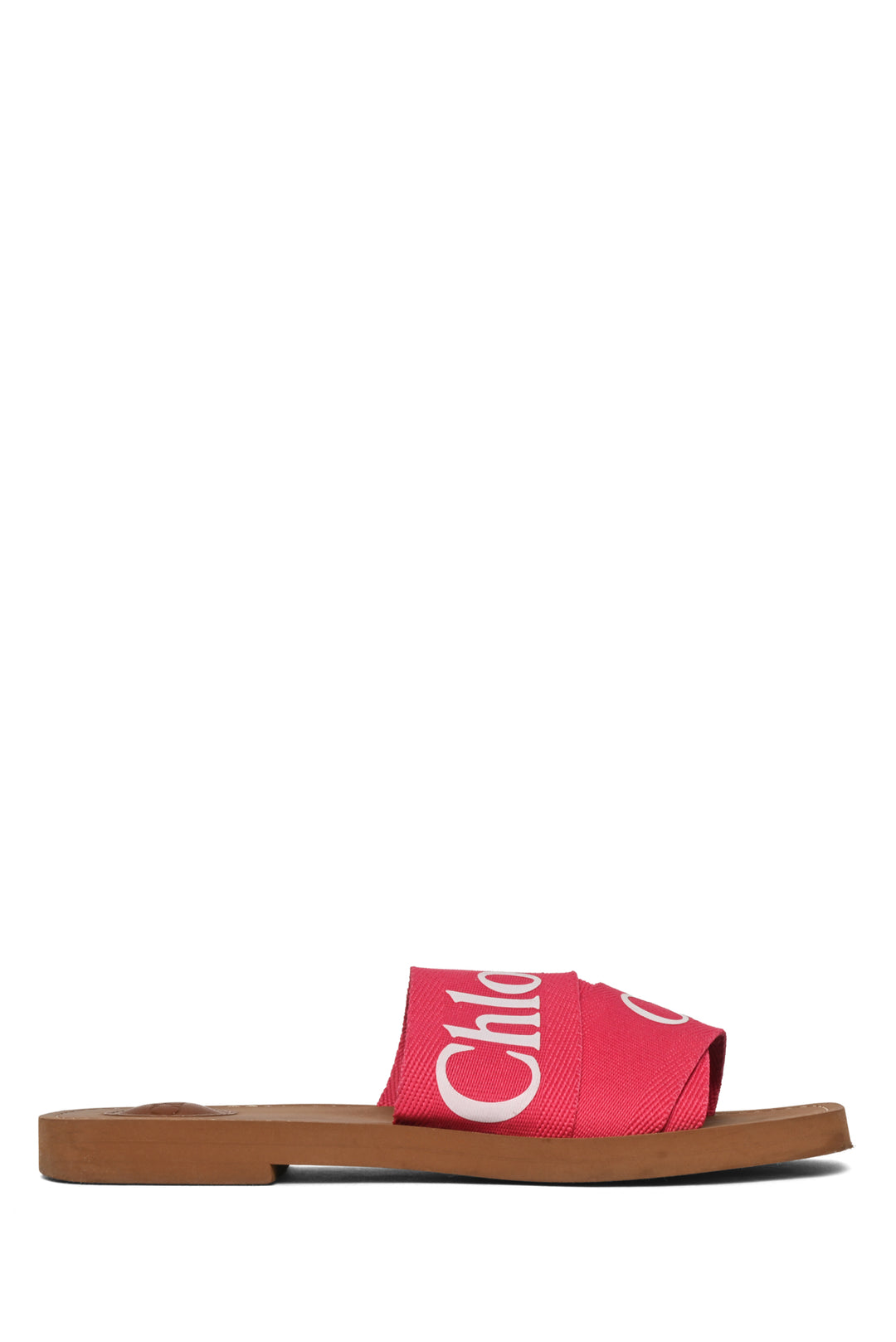Chloe Size 37 Woody Flat Mule Sandals