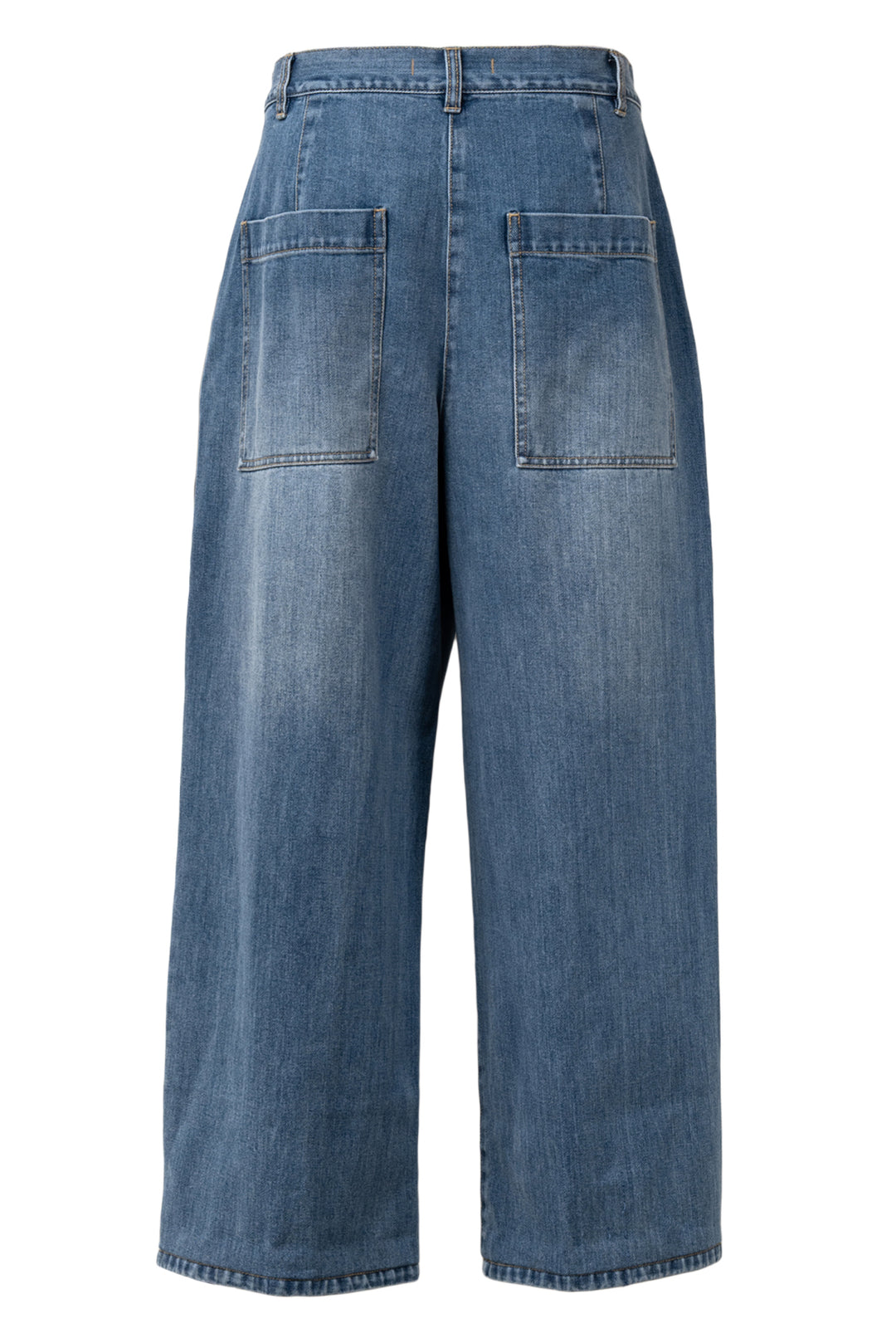 Tibi Size 29 Pleated Wide Leg Jeans