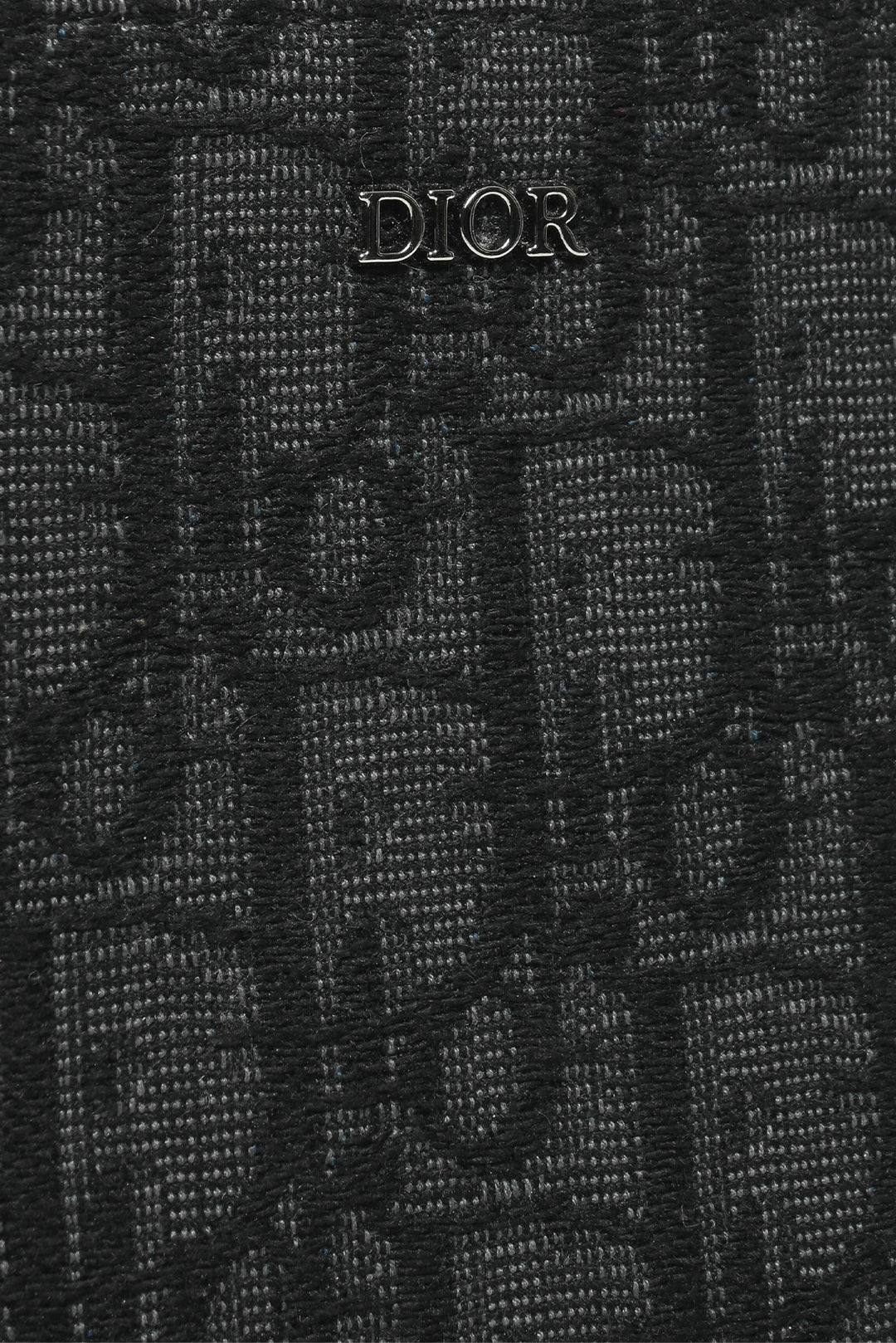 Dior 2022 Oblique Jacquard Zipped Pouch Crossbody