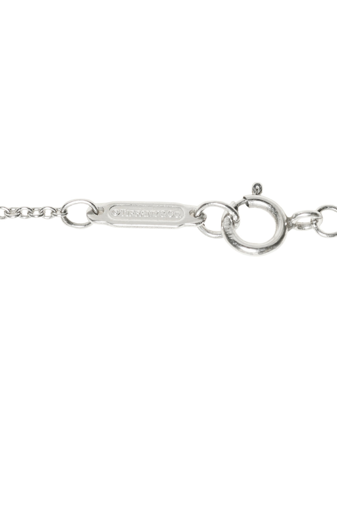 Tiffany & Co Platinum Solitaire Necklace