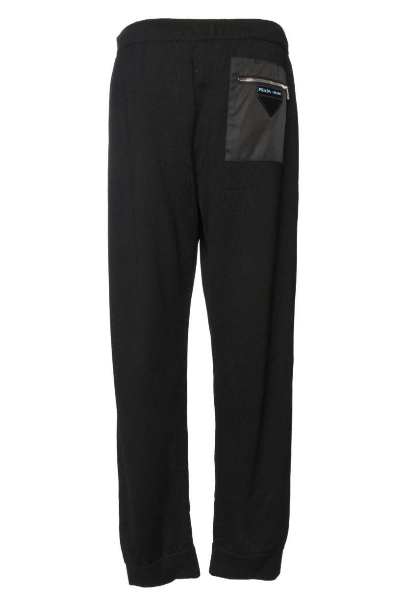 Prada Size 46 Men's 2018 Wool Knit Sweatpants