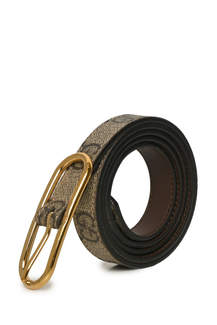 Gucci Size 32 GG Supreme Monogram Jackie 1961 Belt