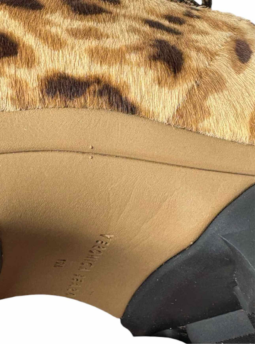 Veronica Beard Size 7.5 Calf Skin Print Ankle Boots