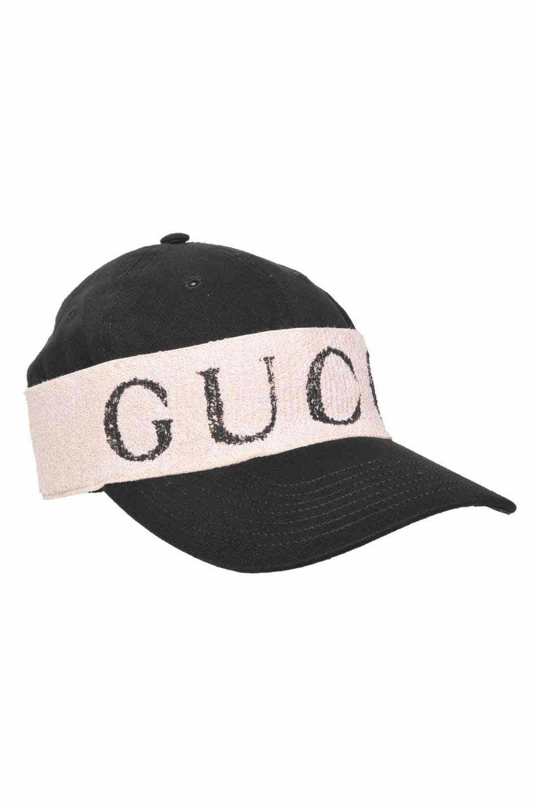 Gucci Size M Logo Print Headband Hat