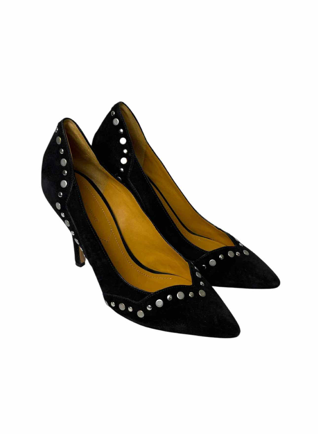 Isabel Marant Size 36 Ponroe Studded Suede Pumps