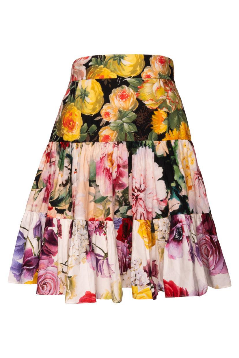 Dolce & Gabbana Size 42 Cotton Skirt