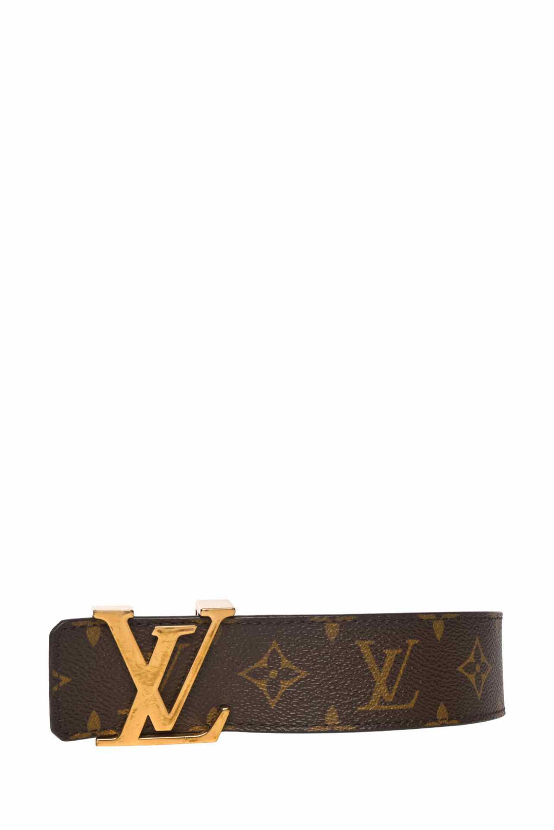 Louis Vuitton Size 38 Monogram Coated Canvas Initiales 40mm Belt