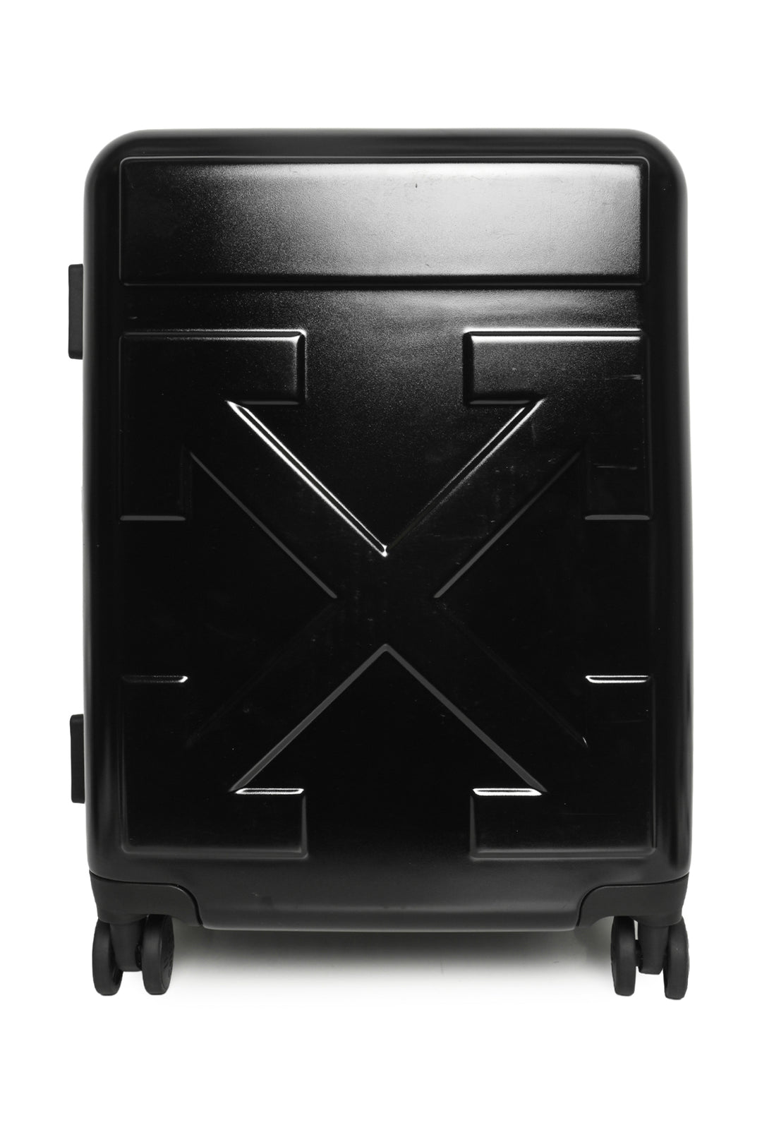 Off White Arrow Trolley Suitcase