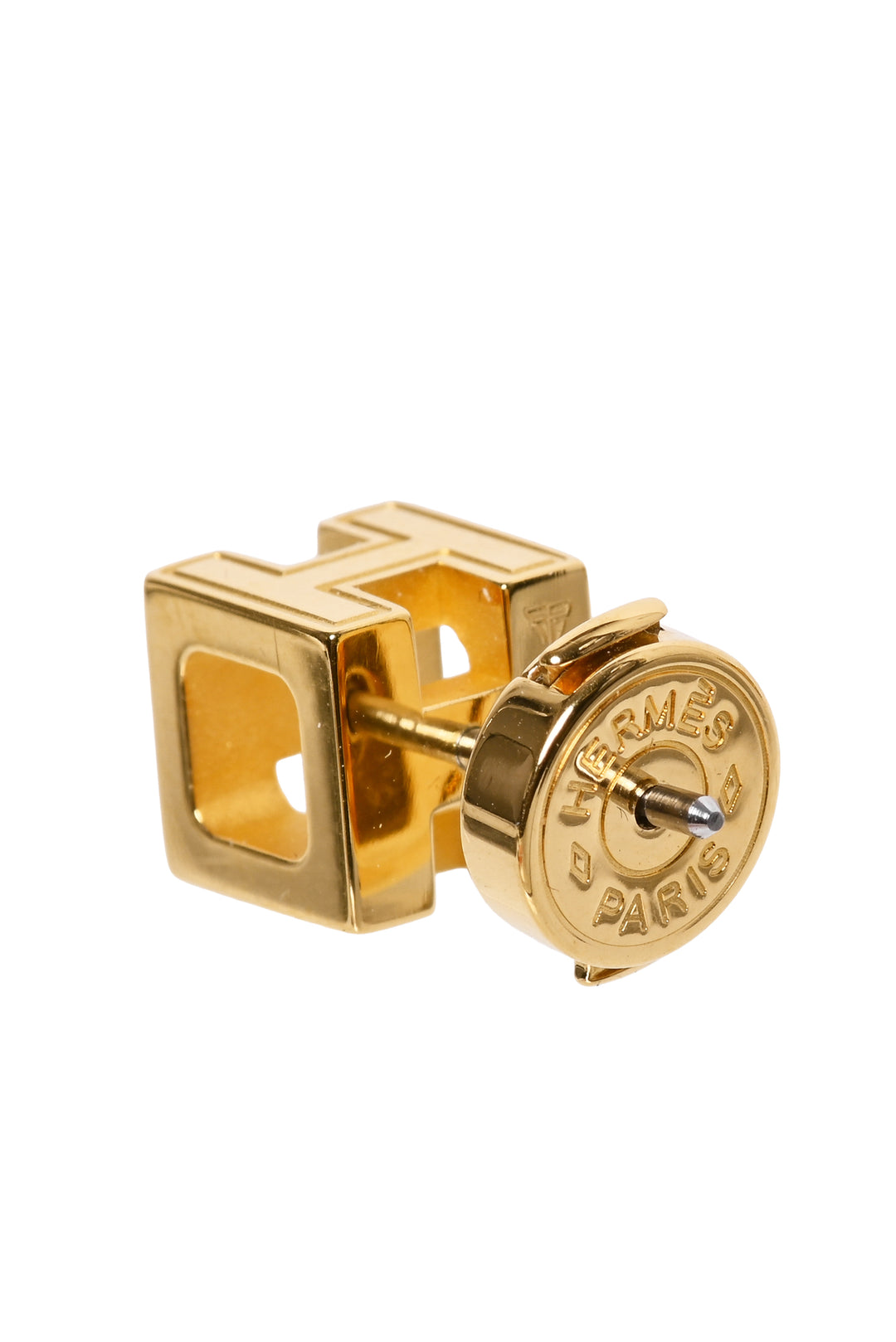 Hermes Cage D'H Stud Earrings