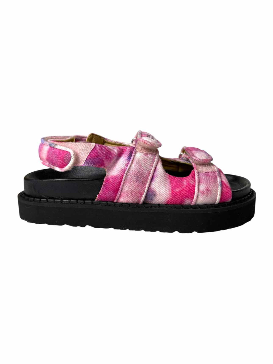 Isabel Marant Madee Tie-dye Sport Canvas Sport Size 38 Sandals
