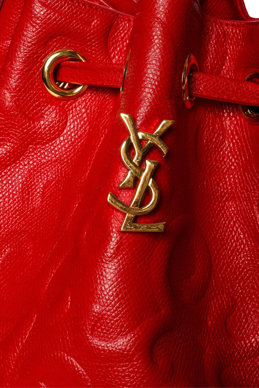 Saint Laurent Vintage YSL Arabesque Bucket Bag