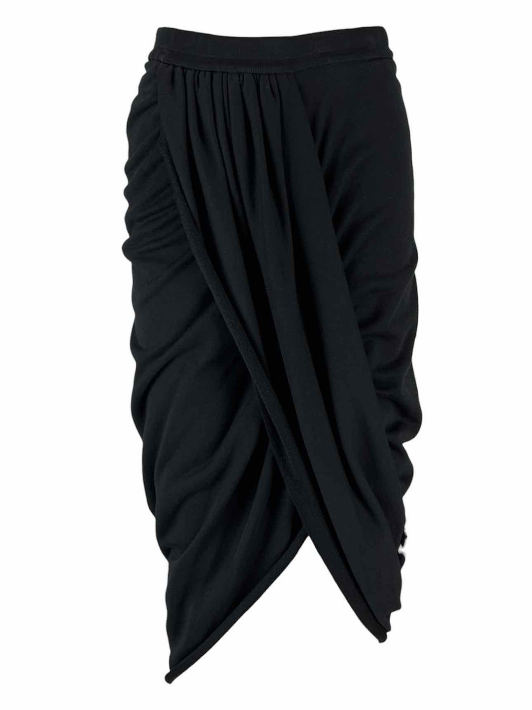 Dries Van Noten Size S Draped Midi Skirt