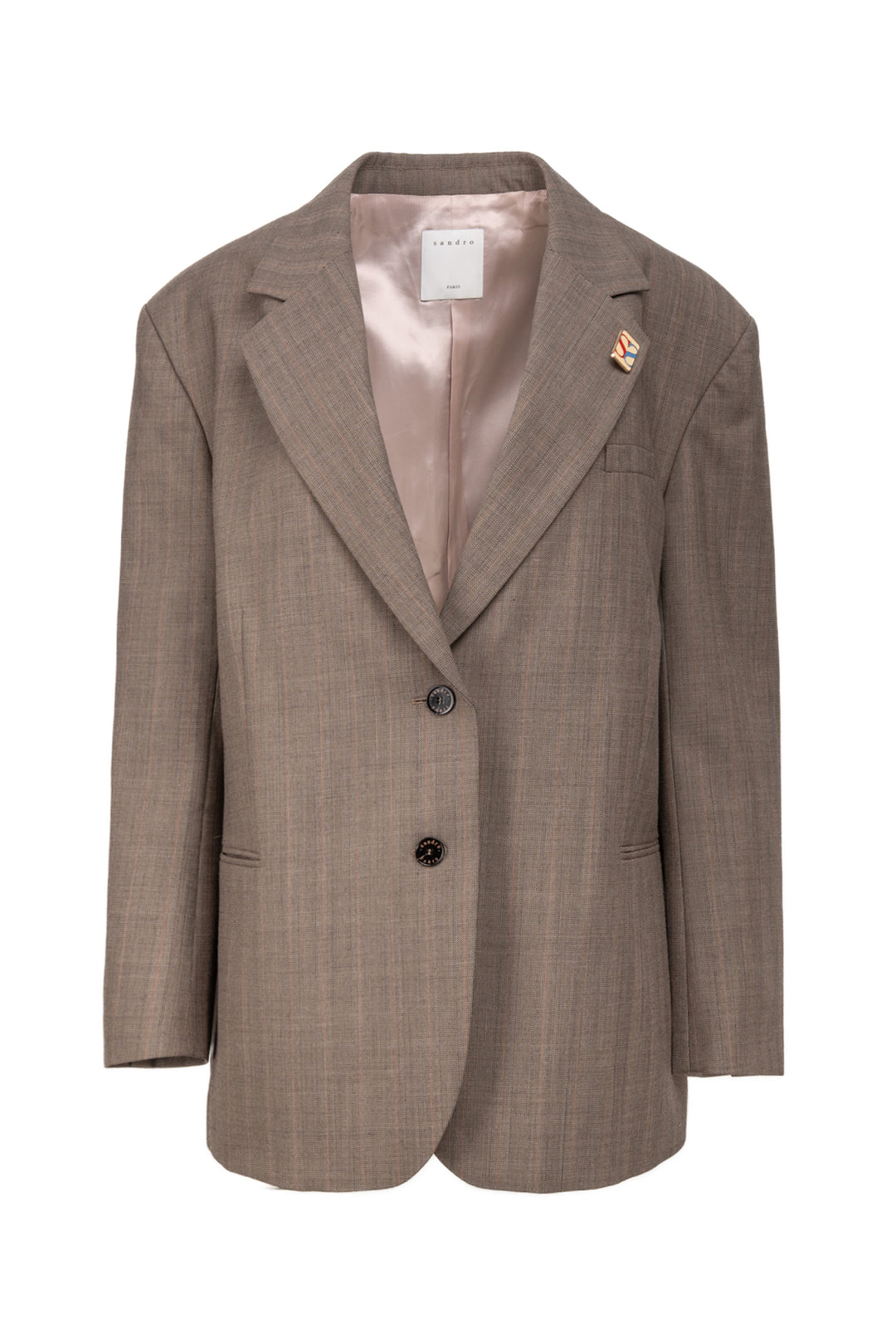 Sandro Size 40 Single Breasted Blazer