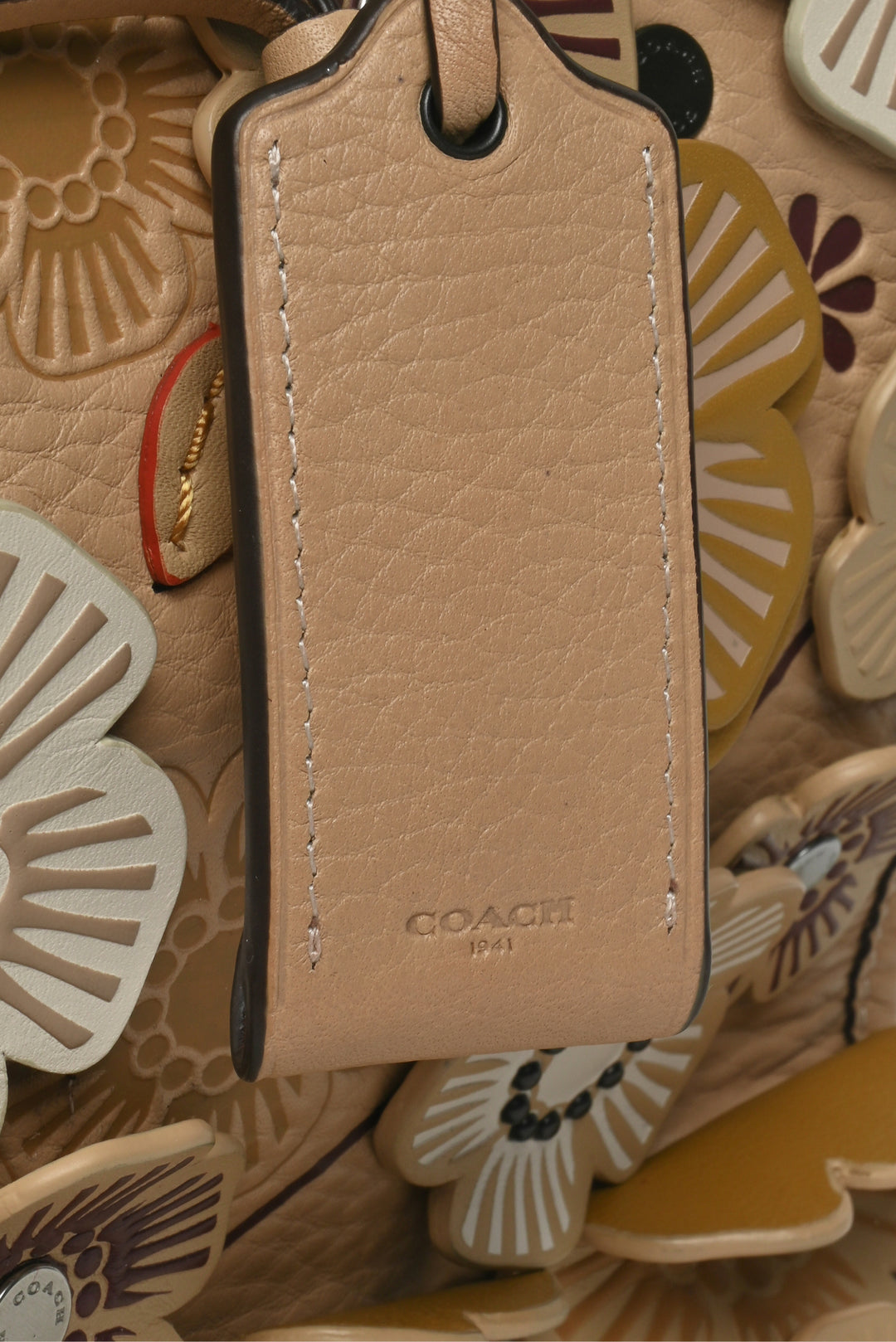 Coach 1941 Tea Rose Applique Rogue Shoulder Bag
