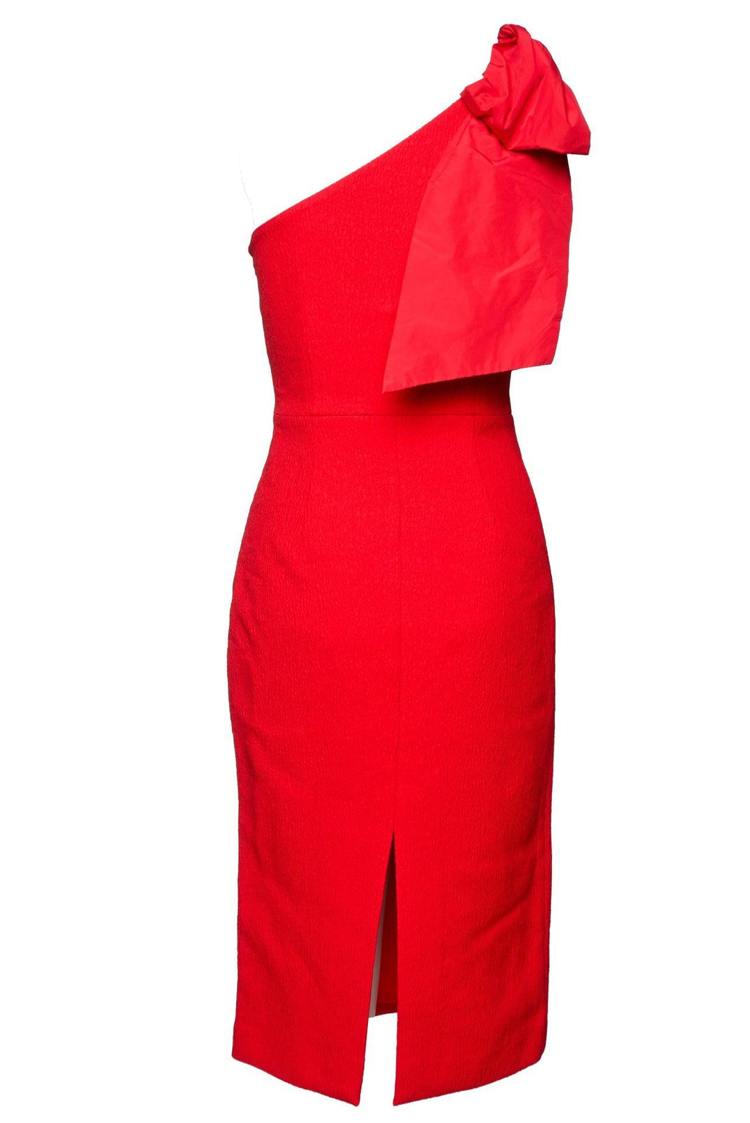 Rebecca Vallance Size 4 Calla One Shoulder Midi Dress
