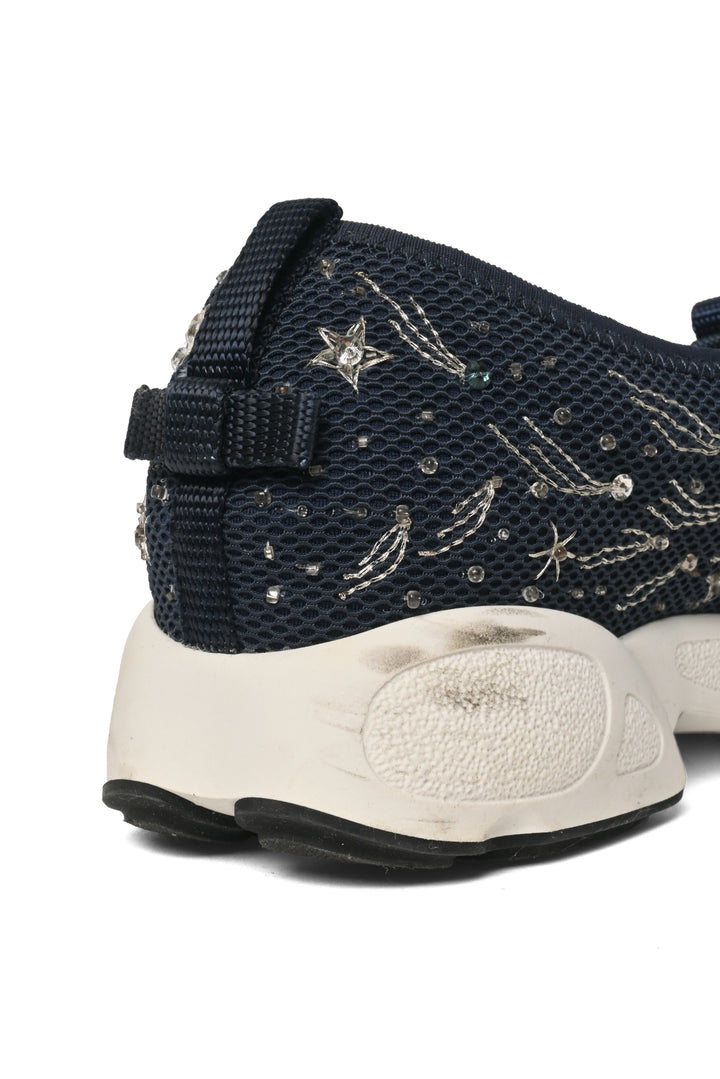 Dior Size 35 'I Feel Blue' Fusion Slip On Sneaker