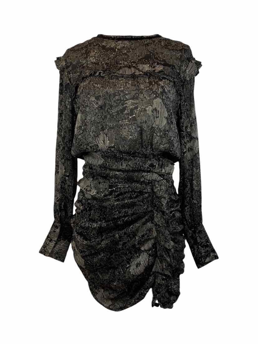 Isabel Marant Size 36 Ruched Mini Dress