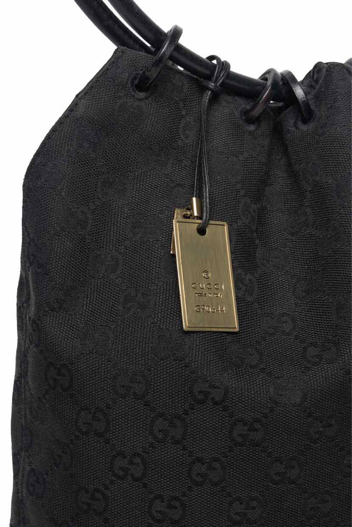 Gucci GG Canvas Ring Bucket Bag