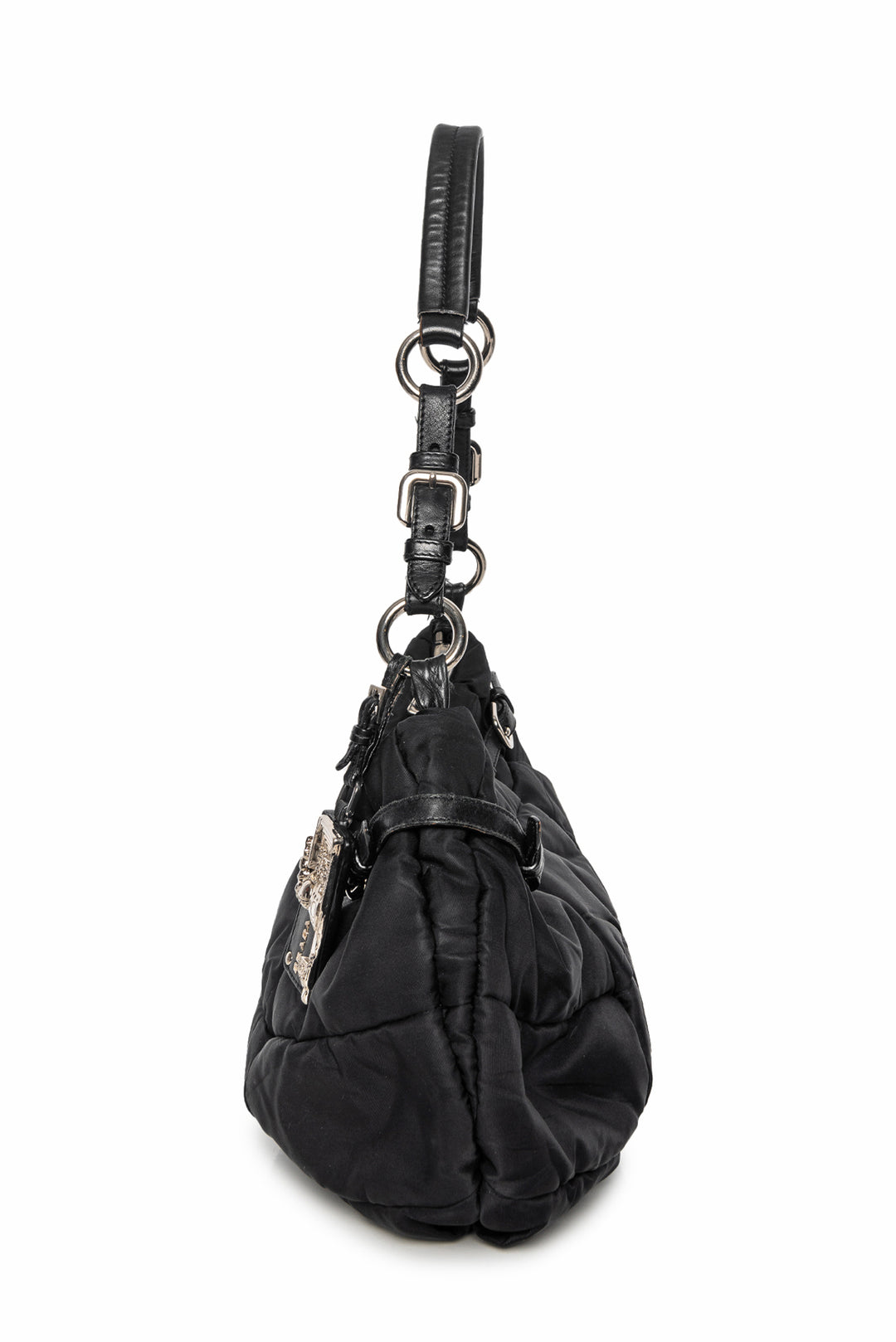 Prada Quilted Nylon Hobo