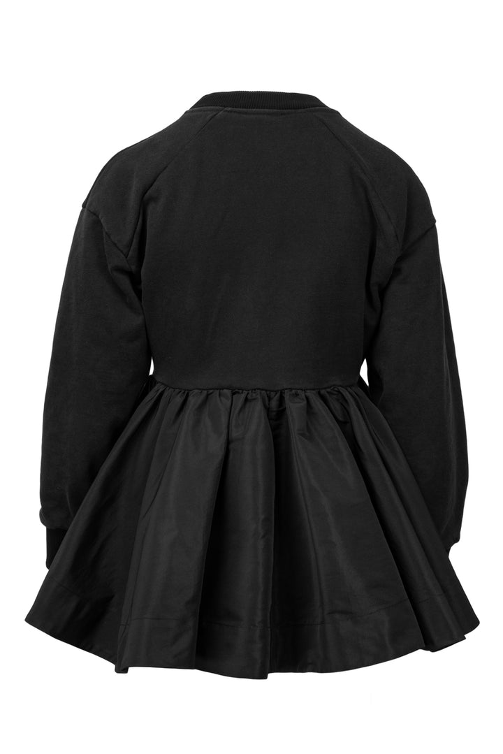 Alexander Mcqueen Size 2 Embroidered Peplum Sweatshirt