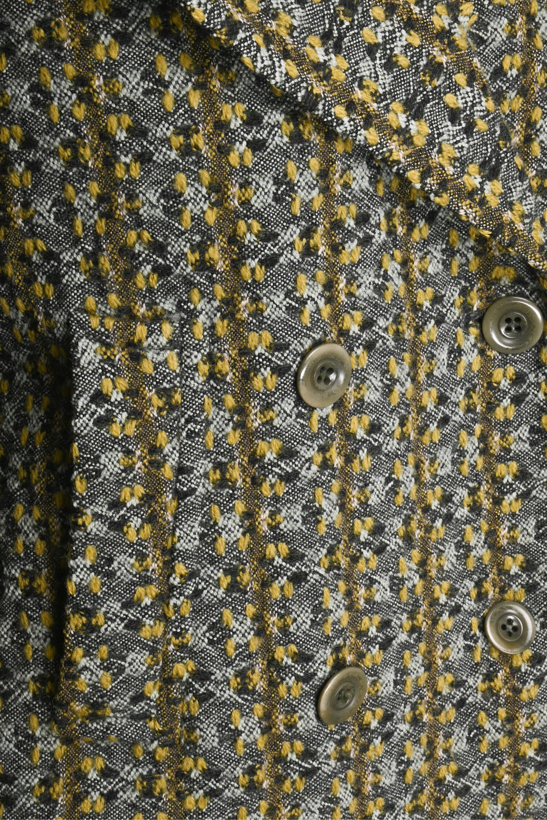 Dries Van Noten Size S Double Breasted Wool Coat
