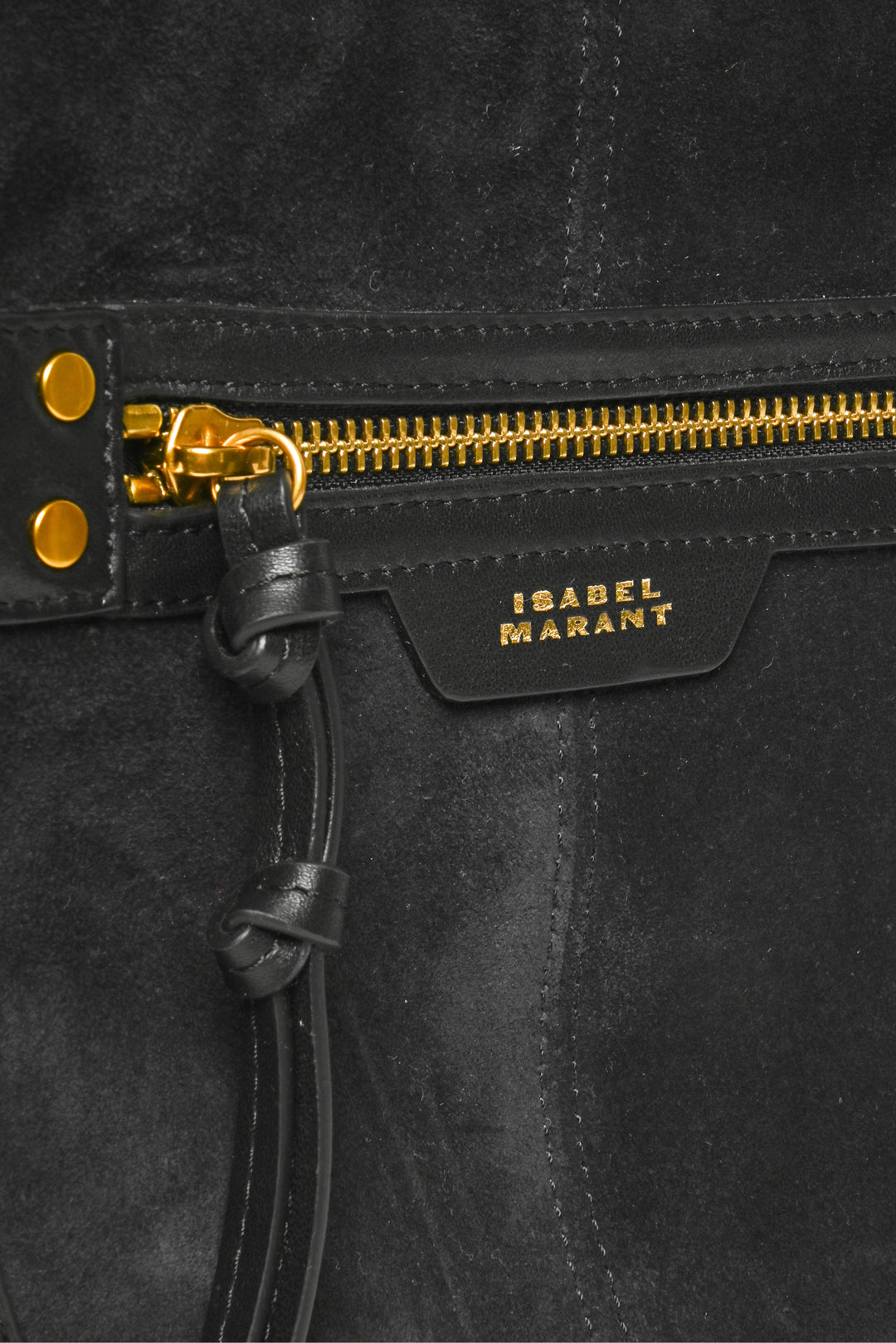 Isabel Marant Sierra Hobo S Suede & Leather Shoulder Bag