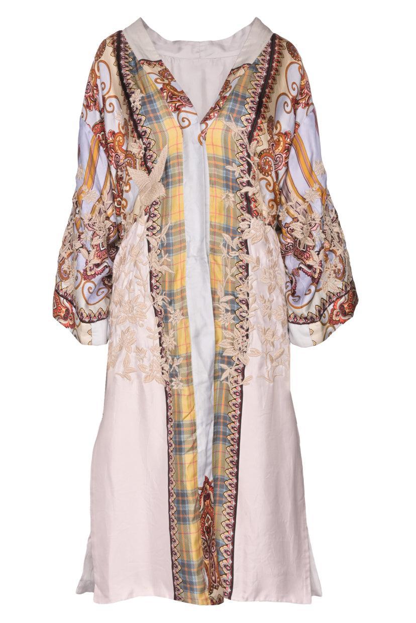 Johnny Was Size 2 Embroidered Reversible Kimono