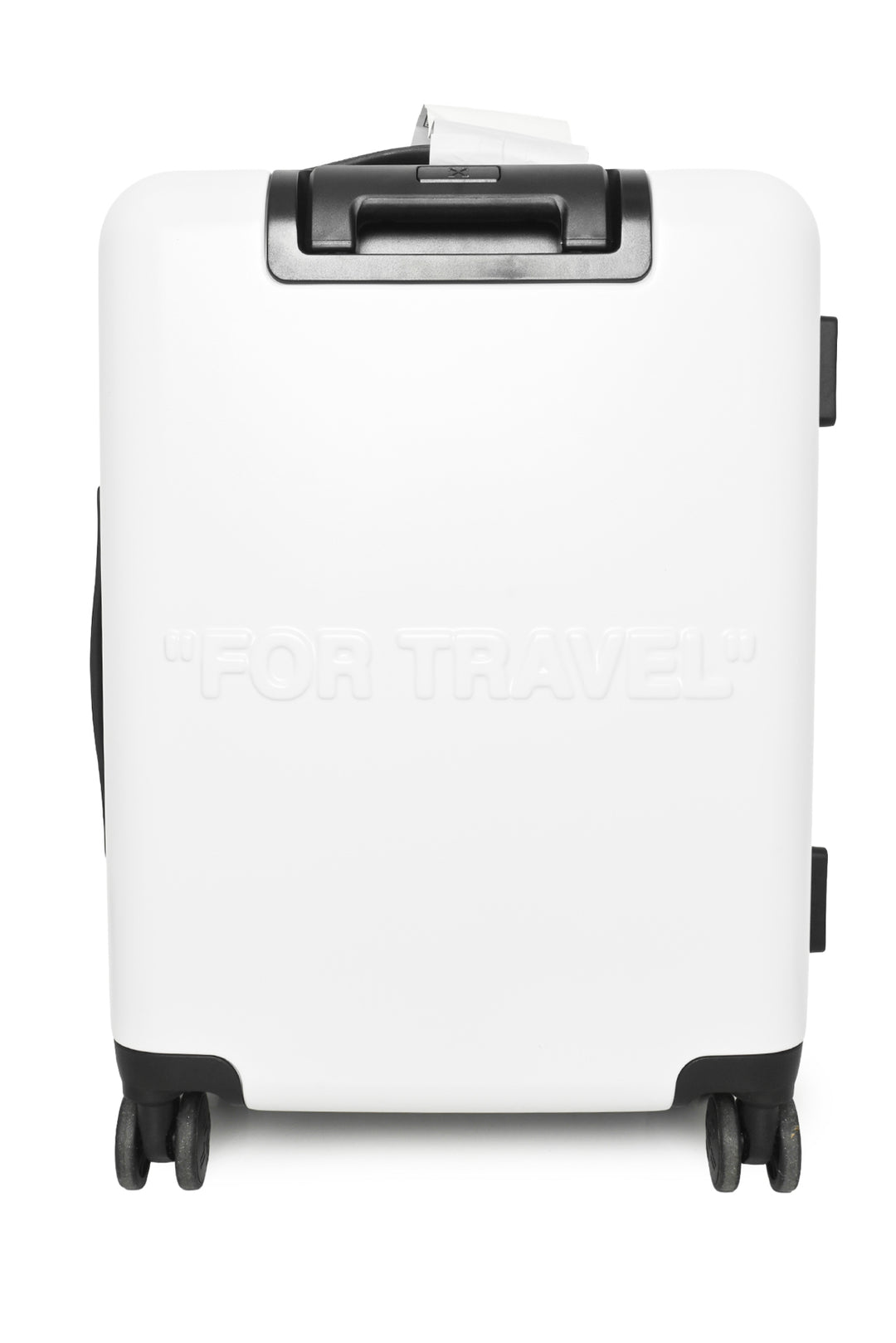 Off White Arrow Trolley Suitcase