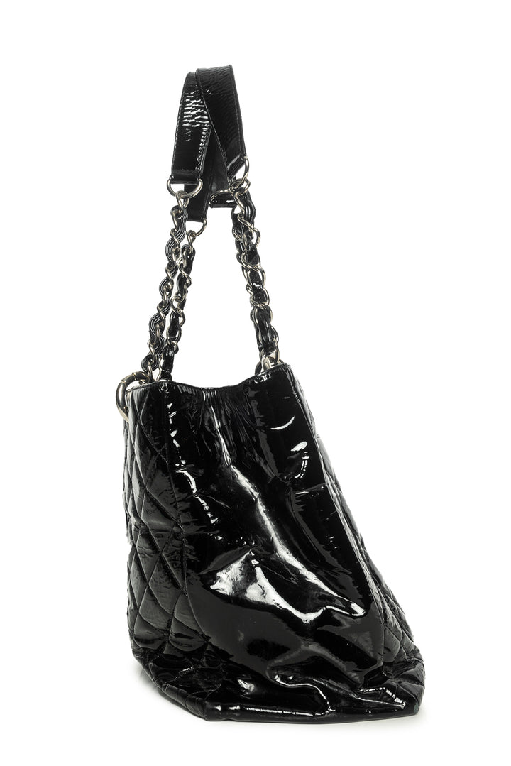 Chanel 2008 - 2009 Patent Leather Grand Shopping Tote