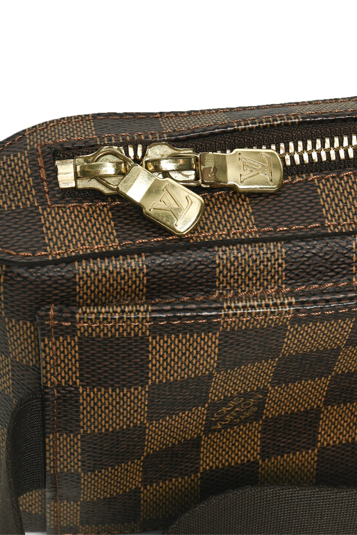 Louis Vuitton 2004 Damier Ebene Geronimos Sling Bag