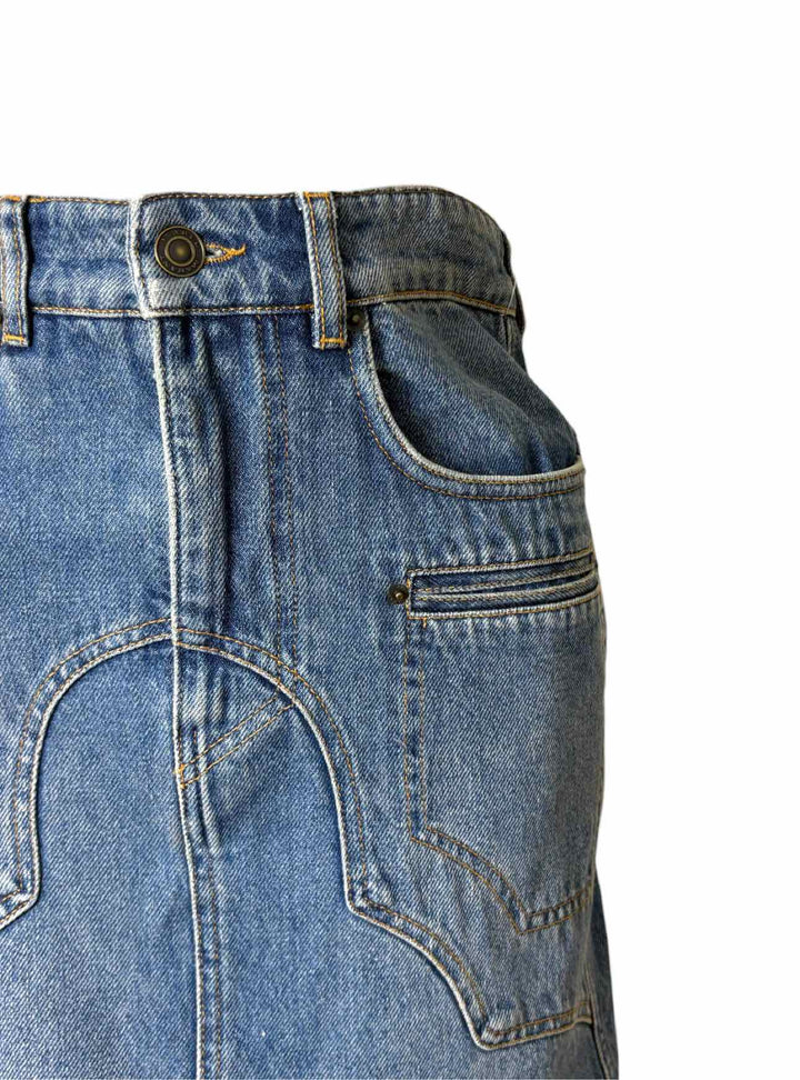 Isabel Marant Size 36 Long Denim Skirt