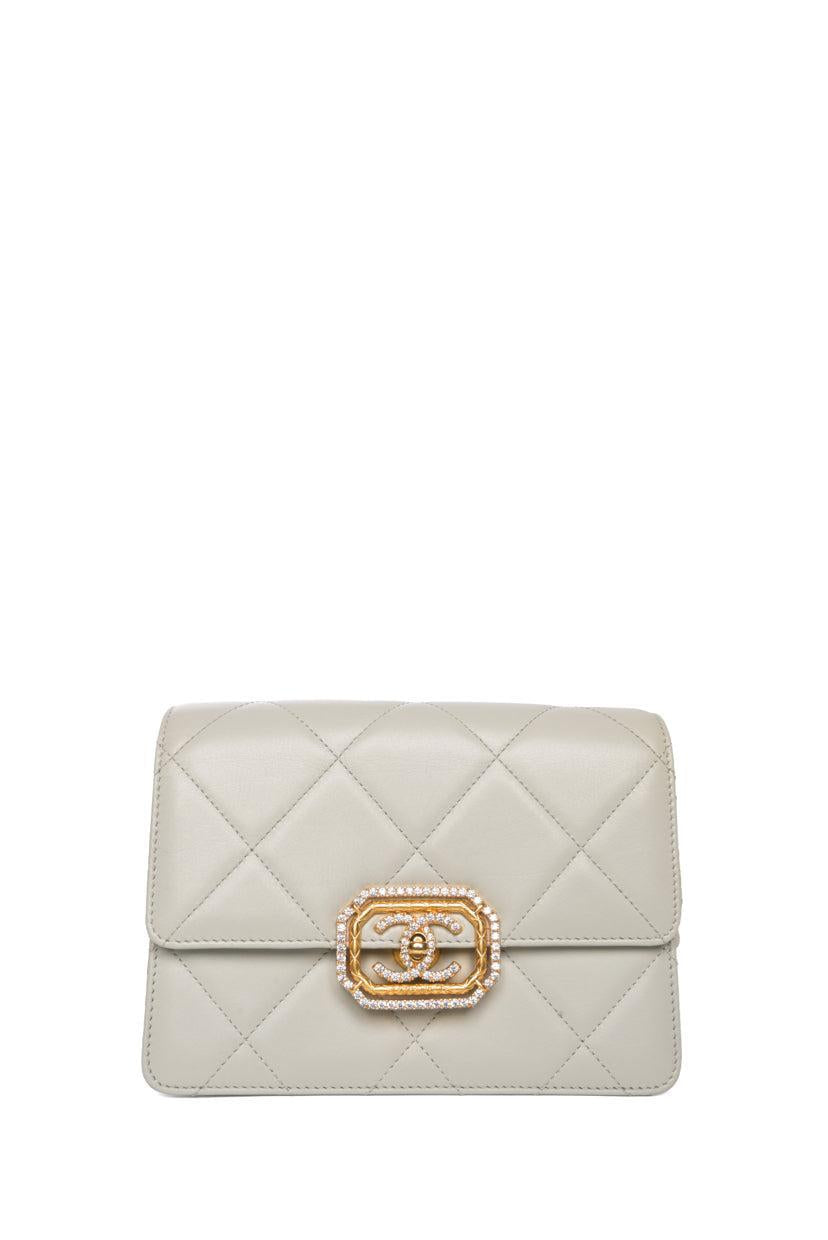 Chanel 2022-2023 CC Strass Mini Flap Bag