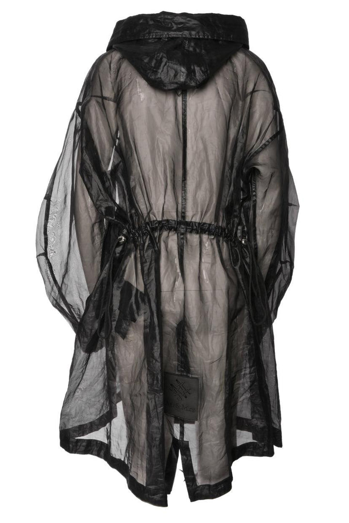 Mr & Mrs Italy Size S Crinkled Sheer Tech Organza Coat
