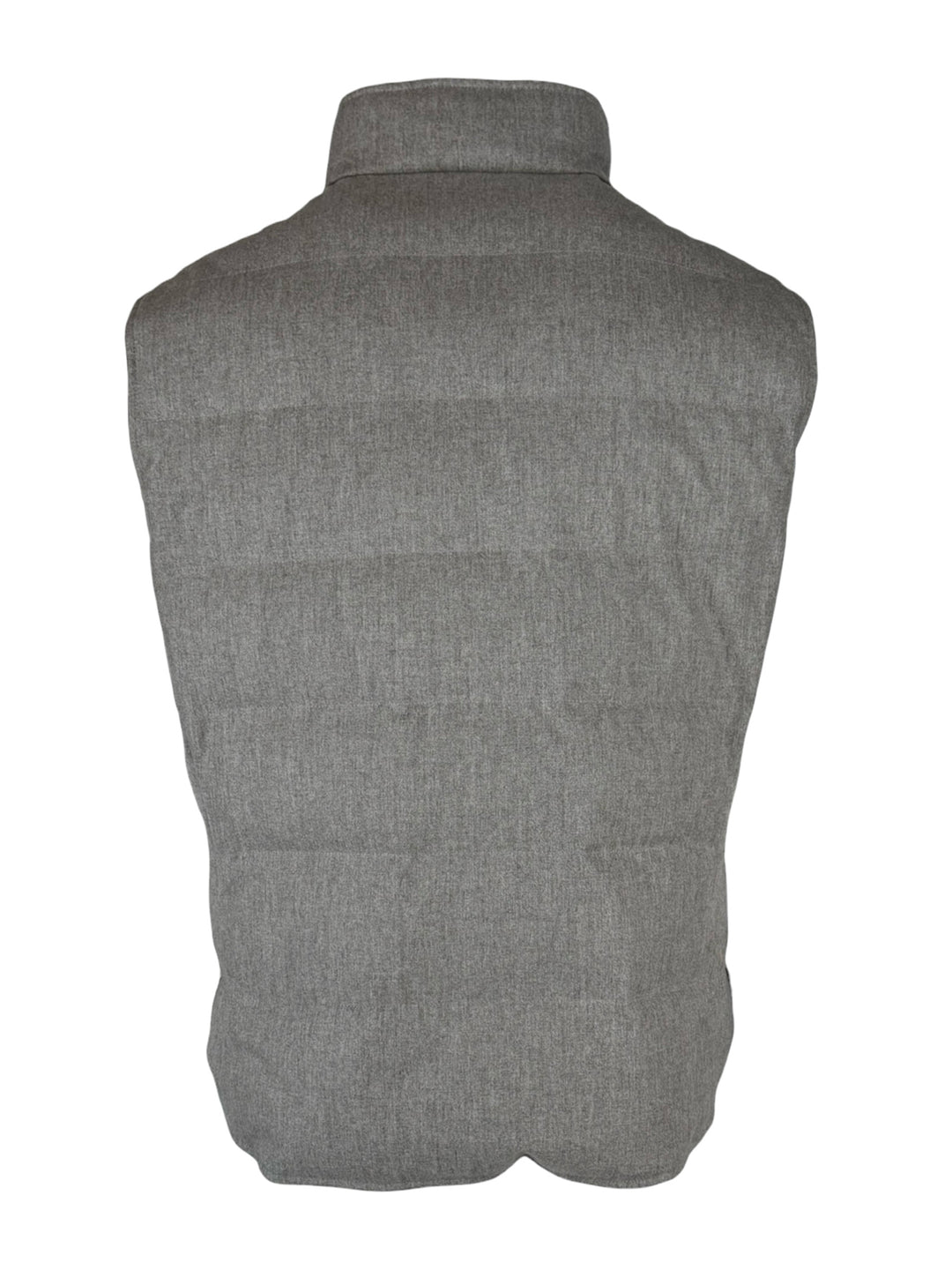 Brunello Cucinelli Size XXL Men's Wool, Silk & Cashmere Quilted Padded Vest