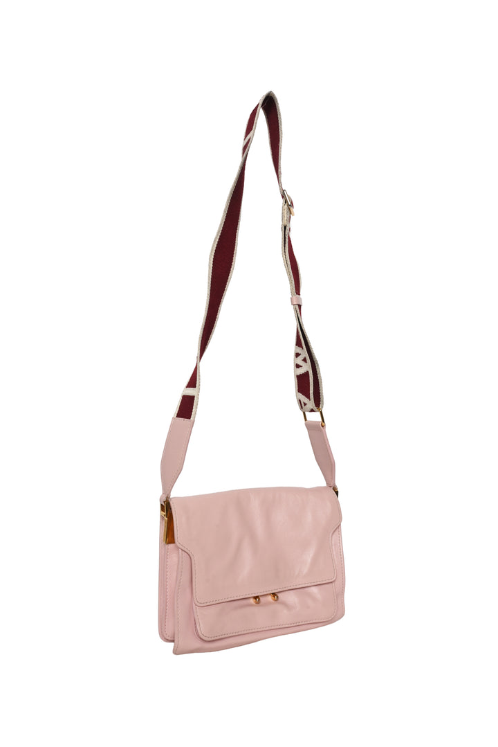 Marni Medium Truck Soft Leather Shoulder Bag