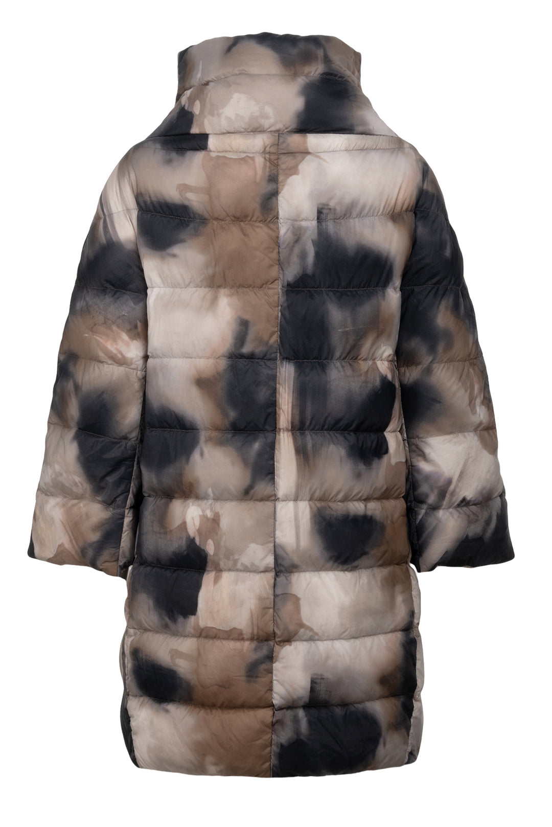 Herno Size 42 Reversible Quarter Sleeve Down Coat