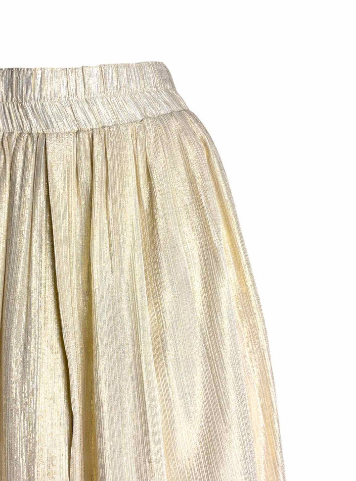 Dusan Size M Golden Age Lame Pants w/Skirt