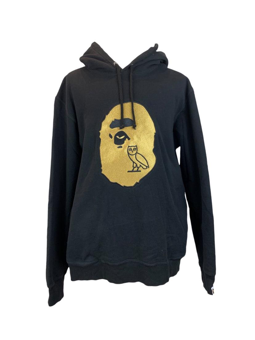 A Bathing Ape X OVO Size 3X Men's Ape Head Hoodie