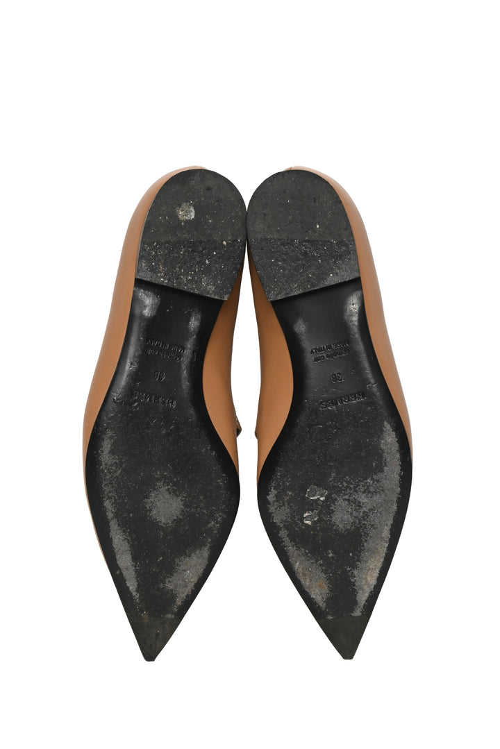 Hermes Size 38 Kelly Ballet Flats