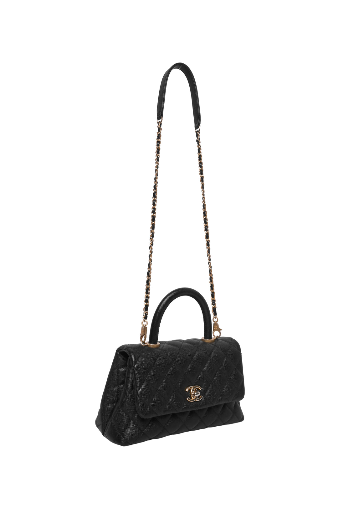 Chanel 2019 Mini Coco Top Handle Flap