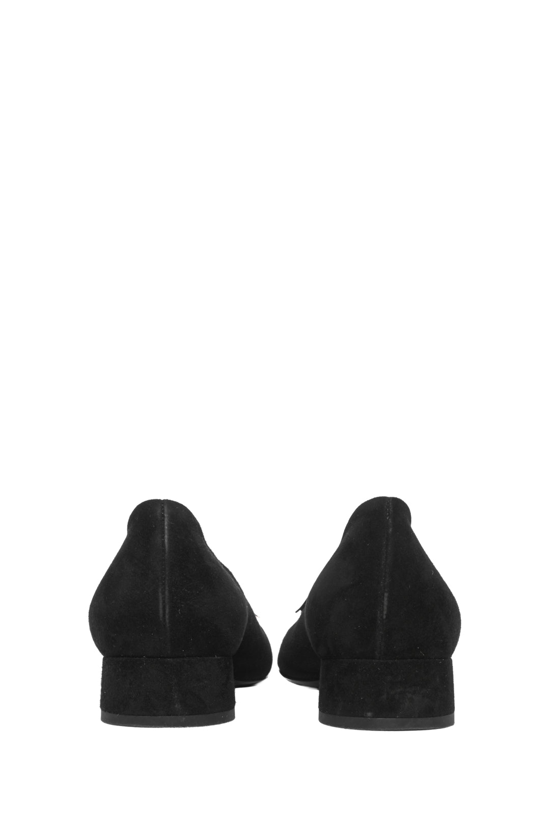 Gucci Size 38.5 Suede Alma Loafers