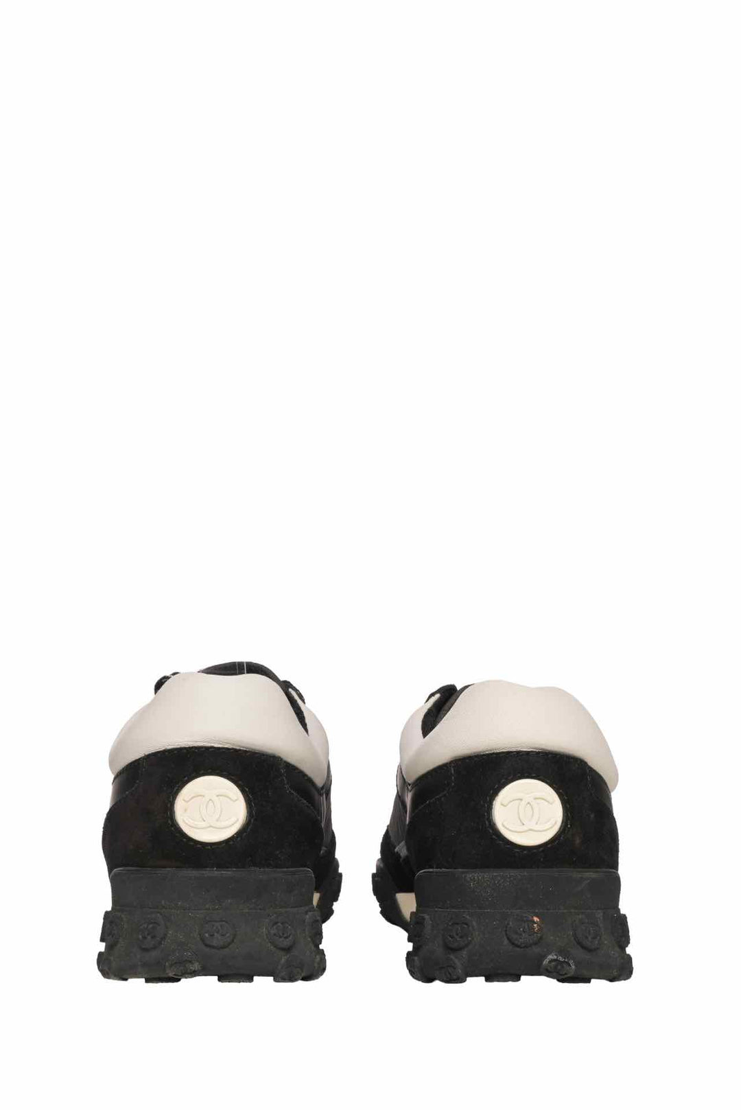 Chanel Size 36.5 Fabric Logo Sneaker