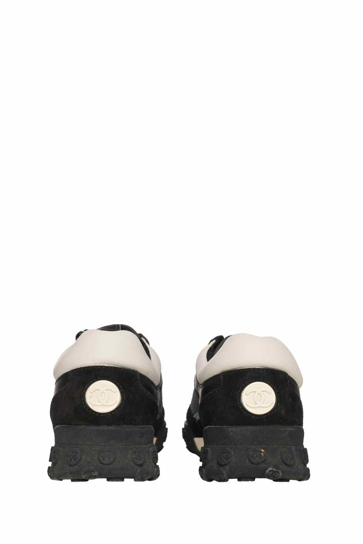 Chanel Size 36.5 Fabric Logo Sneaker