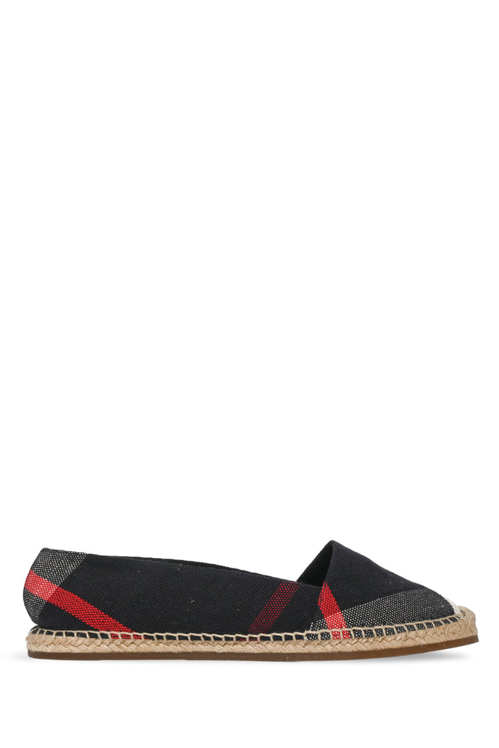 Burberry Size 40 Novacheck Canvas Espadrilles