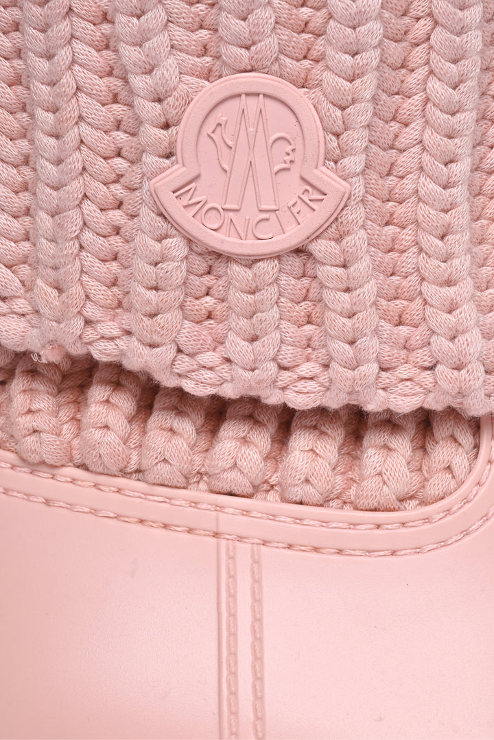 Moncler Size 35 Ginette Cuffed Rain Ankle Boots